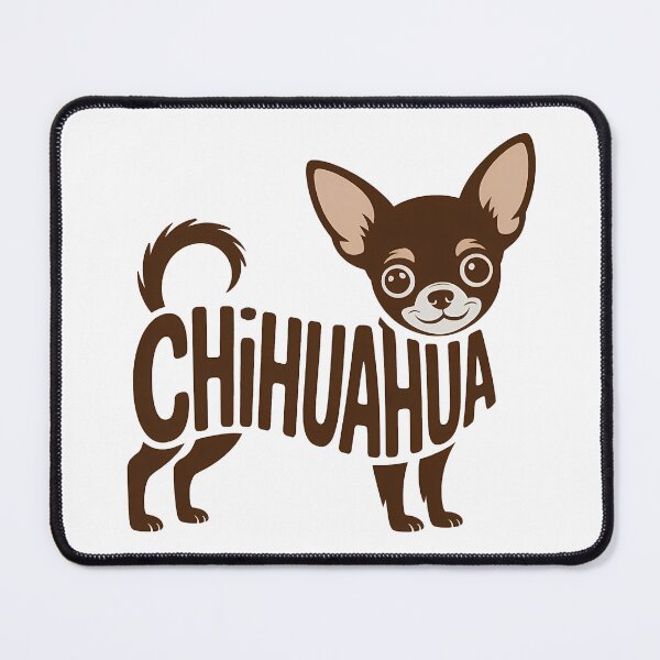 Item preview, Chihuahua Typography Minimalist Dog Lover designed and sold by LoFizzy.