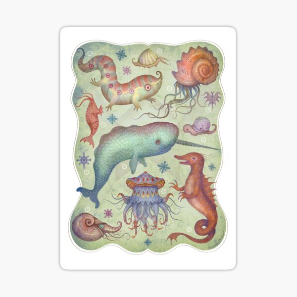 Creature of the Deep Sea Sticker