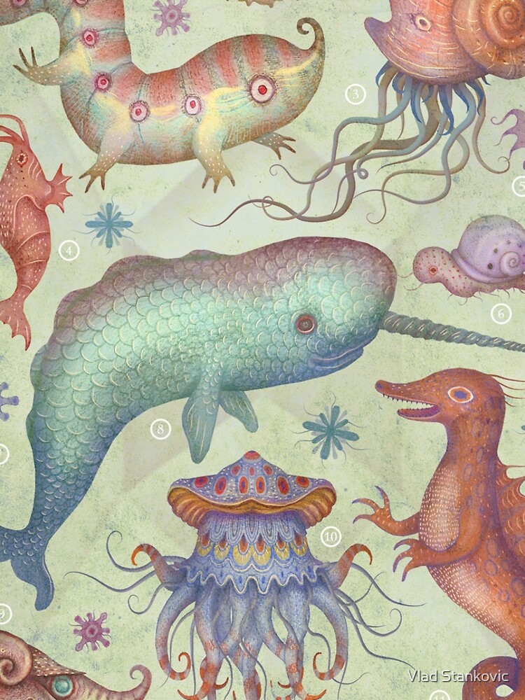 Creature of the Deep Sea by vladimirsart