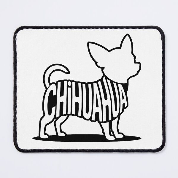 Item preview, Chihuahua Typography Minimalist Dog Lover designed and sold by LoFizzy.
