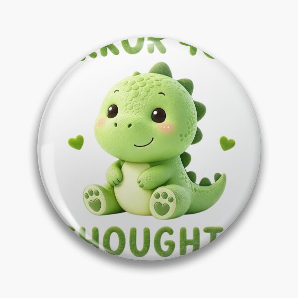 Item preview, Error 404 Thoughts Not Found Cute Dinosaur Minimalist T-Shirt designed and sold by kaream1308.