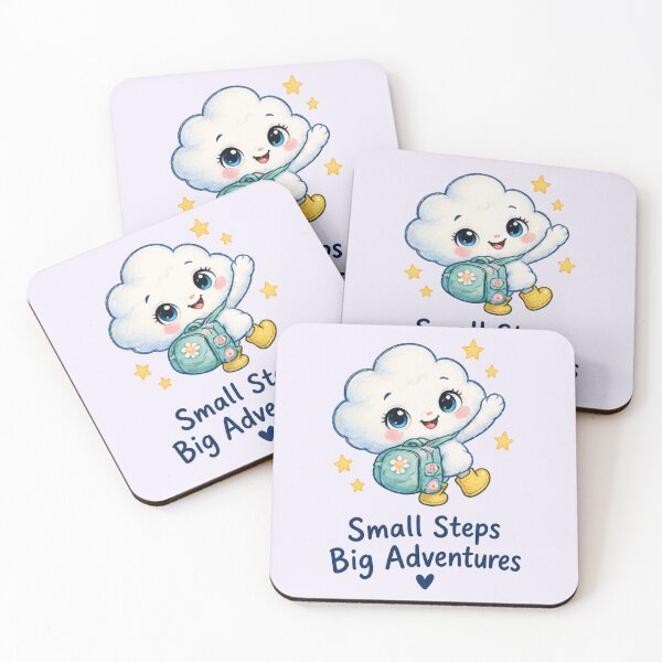Item preview, Small Steps Big Adventures designed and sold by Rosie's Wildflower Boutique.