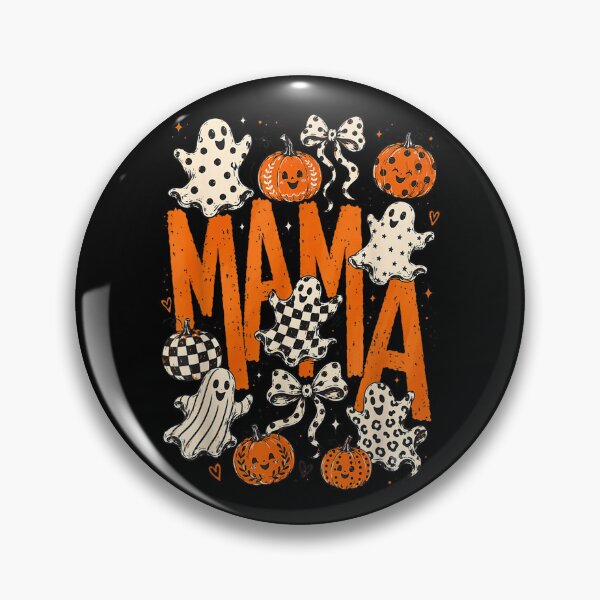 Item preview, Spooky Mama Groovy Vintage Ghost Halloween Spooky Mom Mother designed and sold by Nannythenimfa.