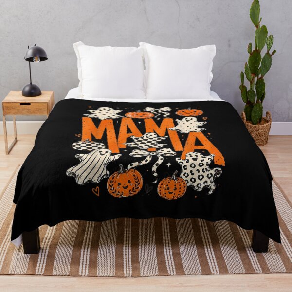 Item preview, Spooky Mama Groovy Vintage Ghost Halloween Spooky Mom Mother designed and sold by Nannythenimfa.