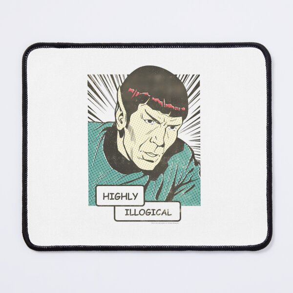 Item preview, Star Trek The Original Series Spock Highly Illogical Comic designed and sold by DerekWinslow.