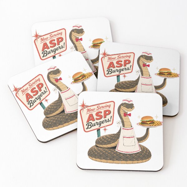 Item preview, Now serving asp burgers! designed and sold by RevFreakHorse.