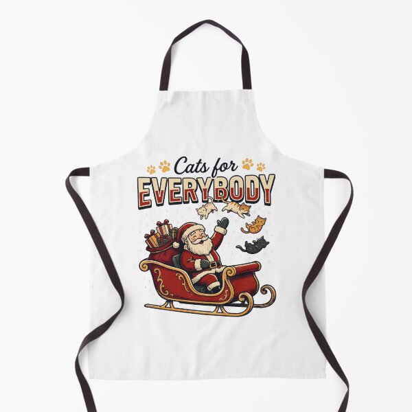 Item preview, Vintage Cats For Everybody Christmas designed and sold by DariaDoodleArt.