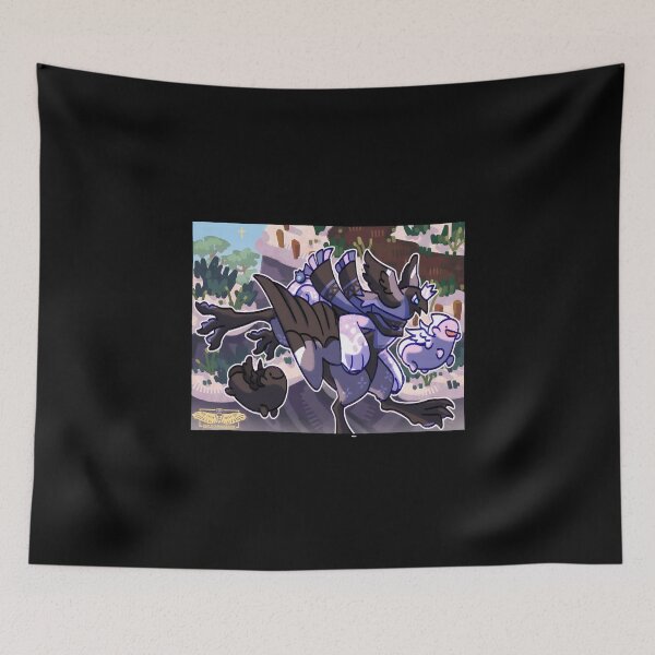 Item preview, Fantasy Bird Creature with Flying Winged Companions designed and sold by Baby-Care.
