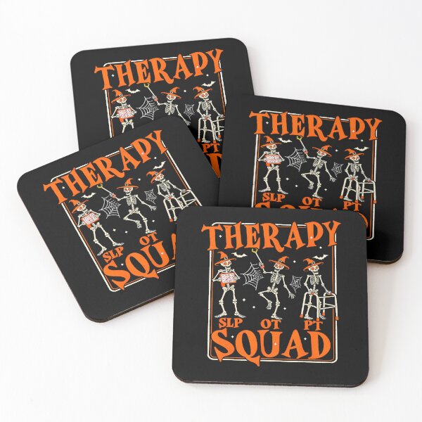 Item preview, Therapy SLP OT PT Squad Halloween Skeletons designed and sold by Hawel-3lih.
