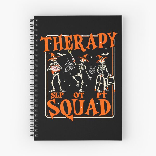 Item preview, Therapy SLP OT PT Squad Halloween Skeletons designed and sold by Hawel-3lih.