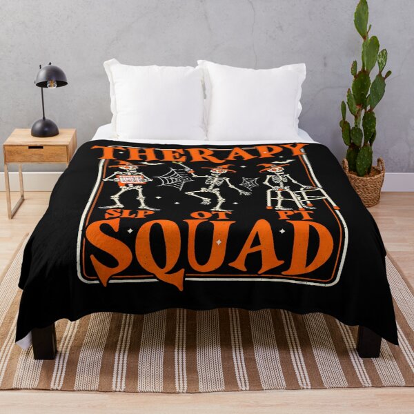 Item preview, Therapy SLP OT PT Squad Halloween Skeletons designed and sold by Hawel-3lih.