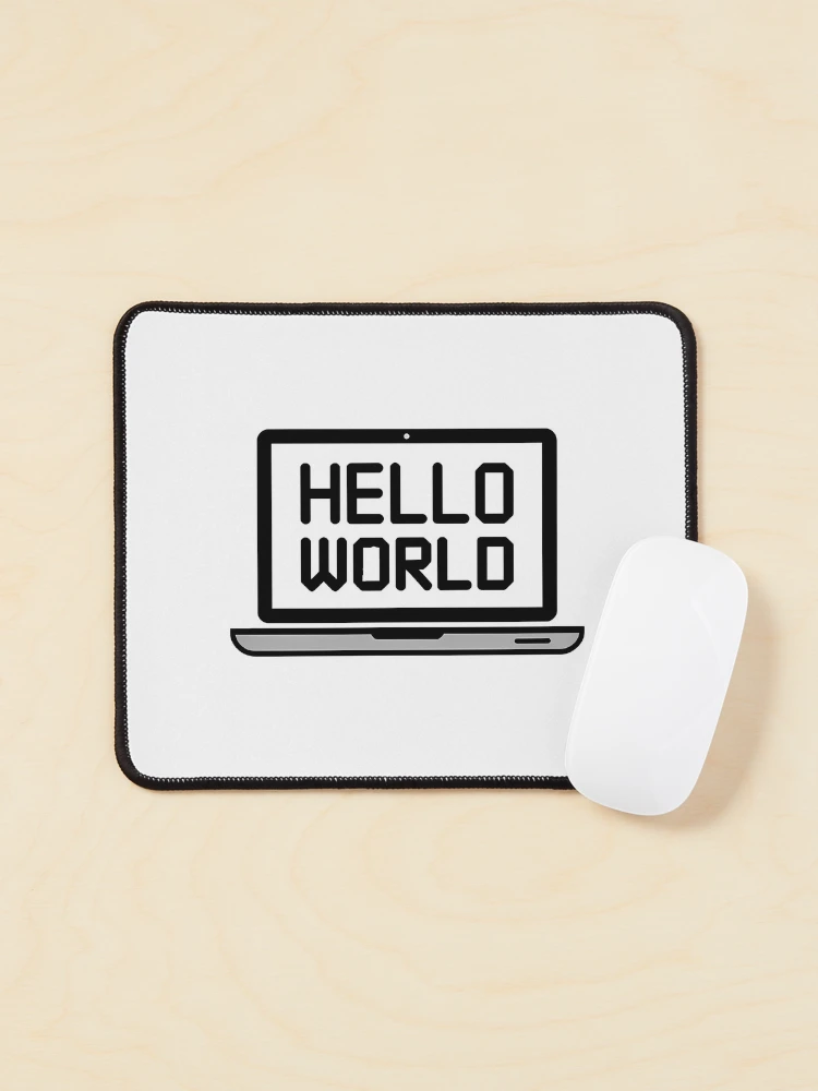 Thumbnail 1 of 5, Mouse Pad, Coding Laptop Code Brackets Programmer Developer Gift designed and sold by LoFizzy.