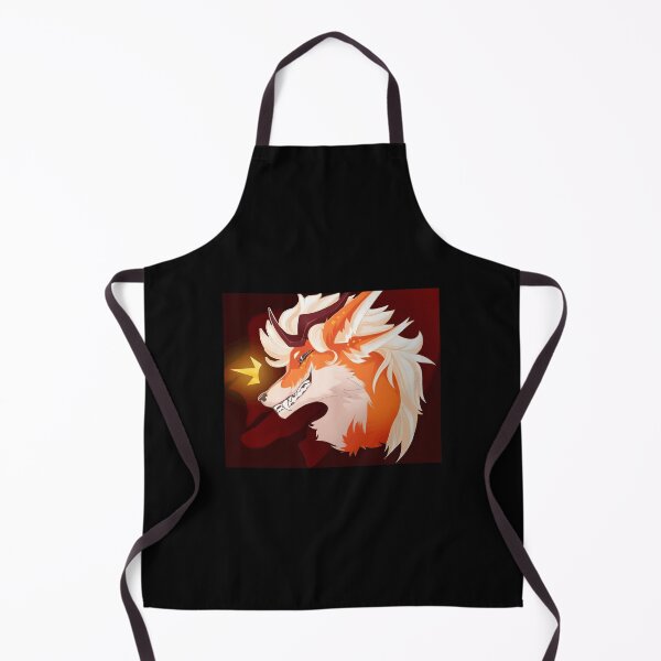 Item preview, Fierce Orange Demon Fox with Glowing Crown designed and sold by Baby-Care.