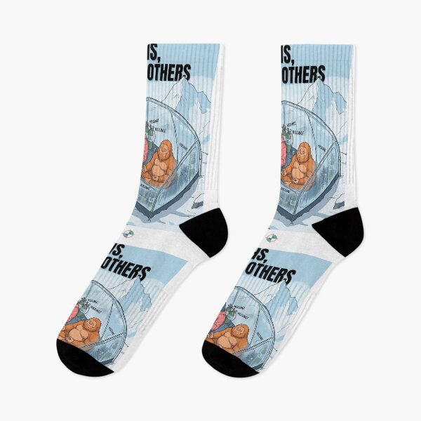 Item preview, Shared Oxygen Tent Meditation - Funny Bigfoot Yoga & Mountain Humor designed and sold by Whimsy Trail Co.