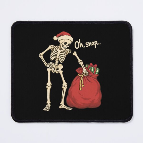 Item preview, Christmas Skeleton Shirt, Santa Skeleton, Oh Snap designed and sold by art-sit-xky.