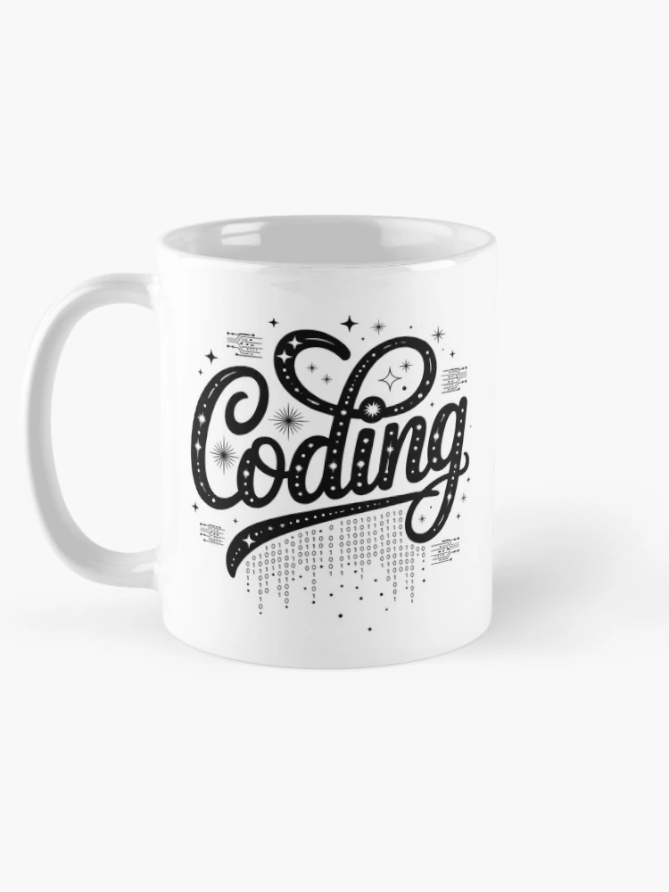 Thumbnail 5 of 6, Coffee Mug, Coding Laptop Code Brackets Programmer Developer Gift designed and sold by LoFizzy.