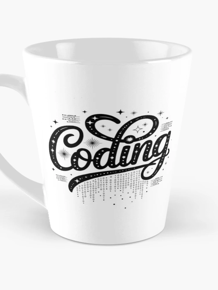 Thumbnail 3 of 4, Coffee Mug, Coding Laptop Code Brackets Programmer Developer Gift designed and sold by LoFizzy.