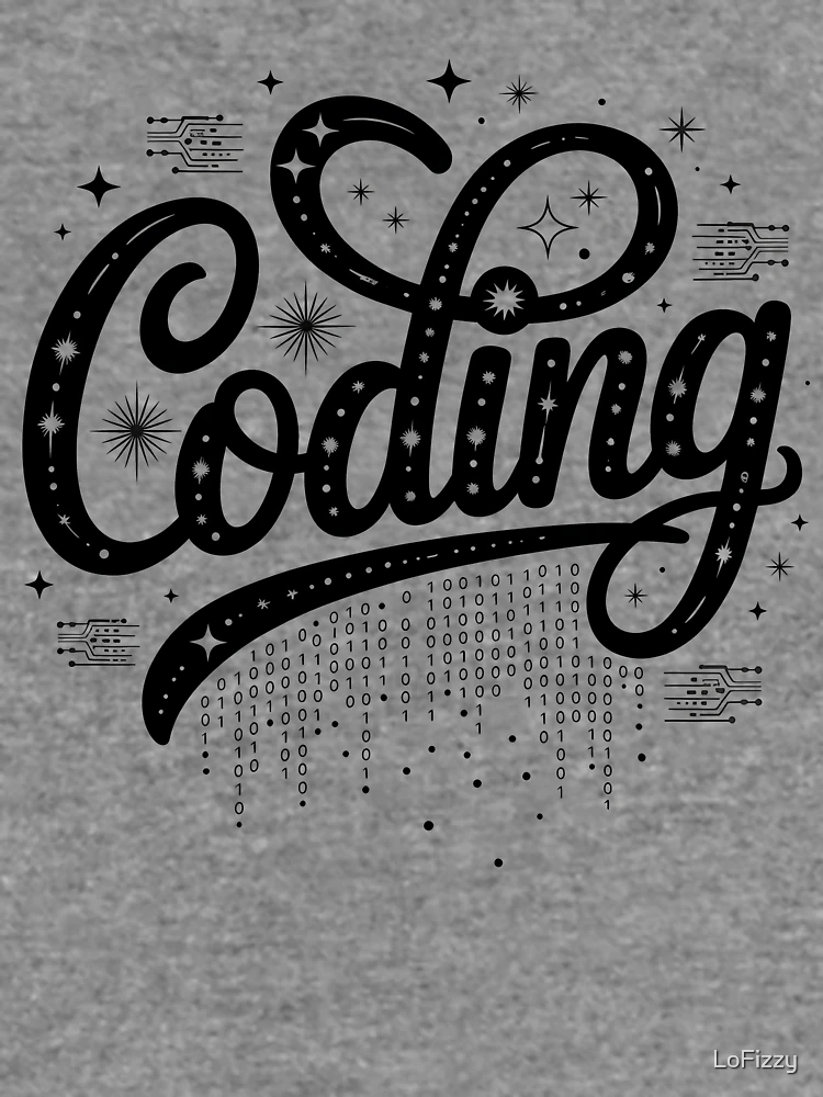 Thumbnail 6 of 6, Lightweight Sweatshirt, Coding Laptop Code Brackets Programmer Developer Gift designed and sold by LoFizzy.