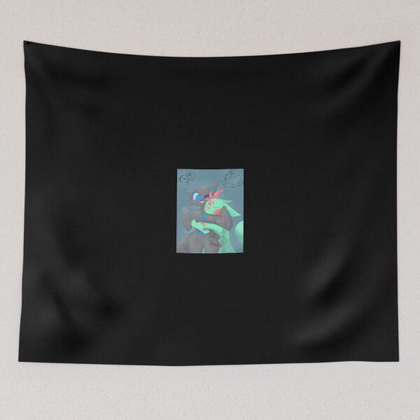 Item preview, Cute Anthropomorphic Cat and Dragon Hugging Illustration designed and sold by Baby-Care.