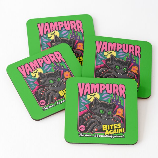 Item preview, Vampurr Bites Again Black Cat Comic designed and sold by Zagachletter.