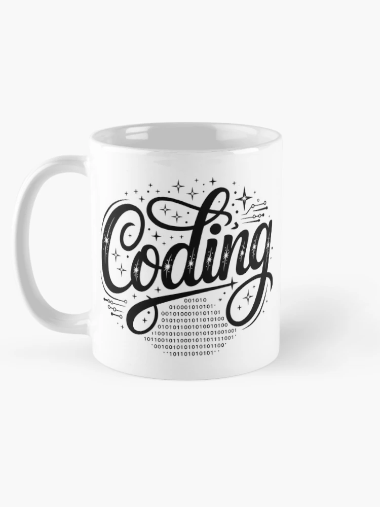 Thumbnail 5 of 6, Coffee Mug, Coding Code Brackets Programmer Developer Gift designed and sold by LoFizzy.