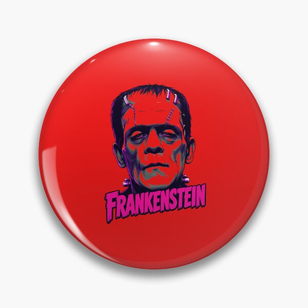 Item preview, Frankenstein Neon Purple Monster Portrait designed and sold by Zagachletter.
