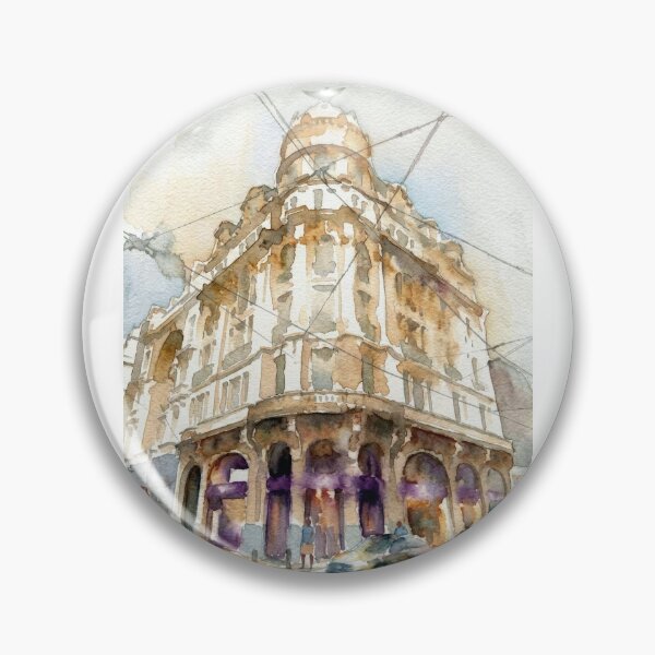 Item preview, Antwerp, Baroque Corner Building with Eagle Finial designed and sold by caracatita75.