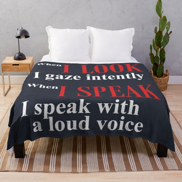 Item preview, When I look, I gaze intently; when I speak, I speak with a loud voice designed and sold by JOHN44ART.