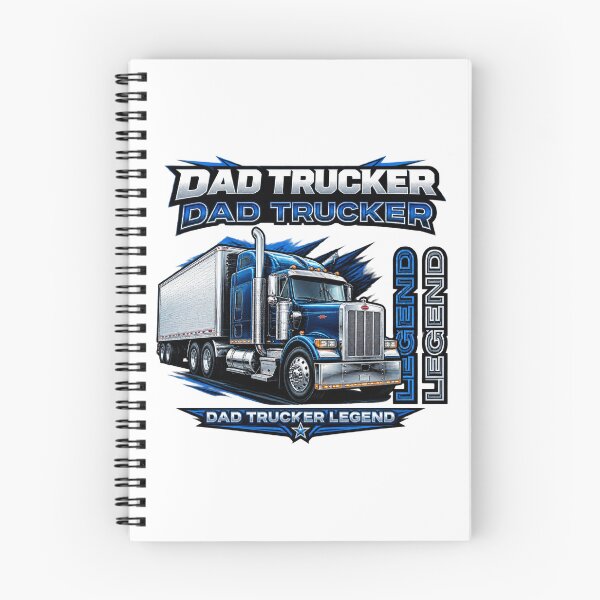Item preview, Dad Trucker Legend Vintage Style Design for Fathers Who Love the Open Road ⭐⭐⭐⭐⭐ designed and sold by CatGoesBoom.