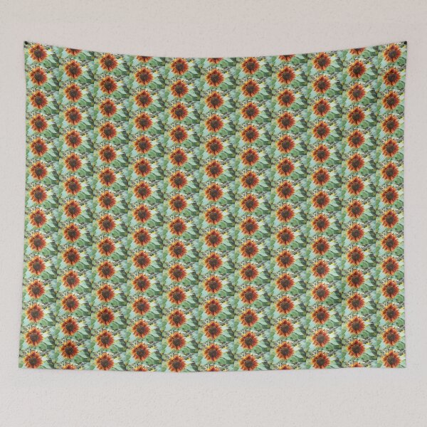 Item preview, Vibrant Coppery Orange Sunflower in Bloom designed and sold by Georgia Mizuleva.