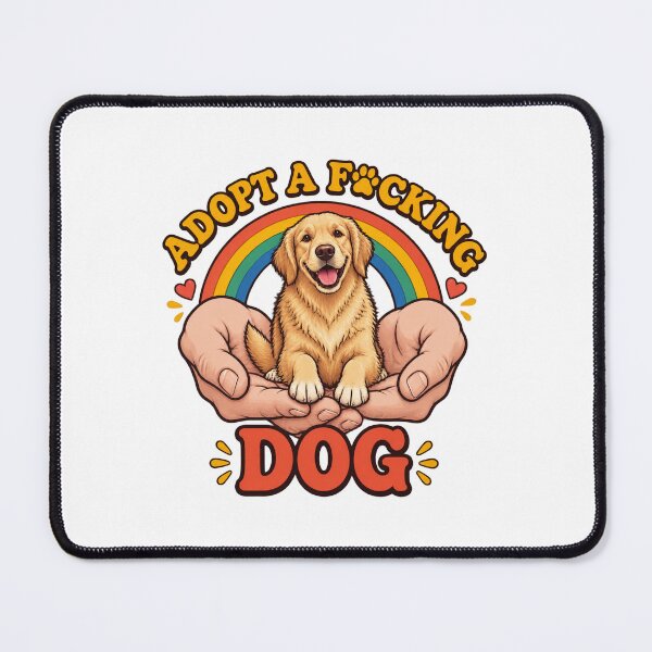 Item preview, Adopt a Dog Bold Statement Design for Animal Lovers and Advocates LIMITED EDITION designed and sold by dylovastuff.