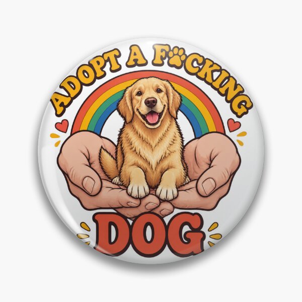 Item preview, Adopt a Dog Bold Statement Design for Animal Lovers and Advocates LIMITED EDITION designed and sold by dylovastuff.