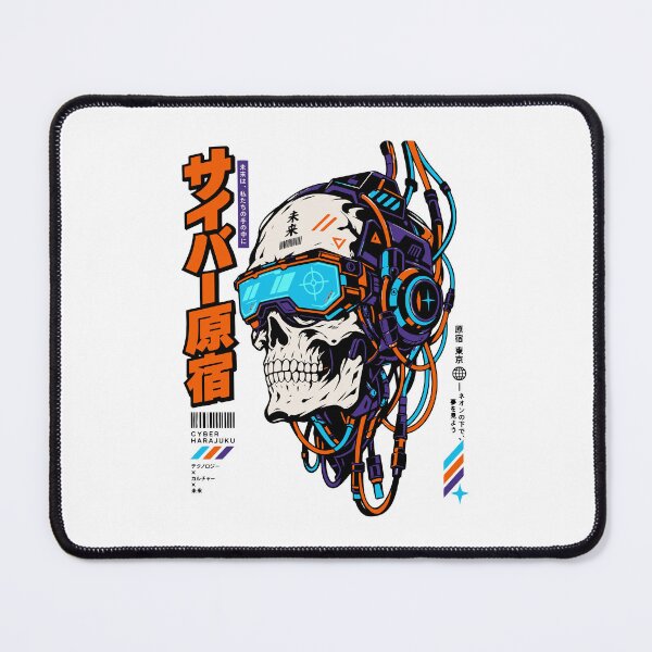 Item preview, Cyberpunk Anime Mecha Skull designed and sold by RAS-77.