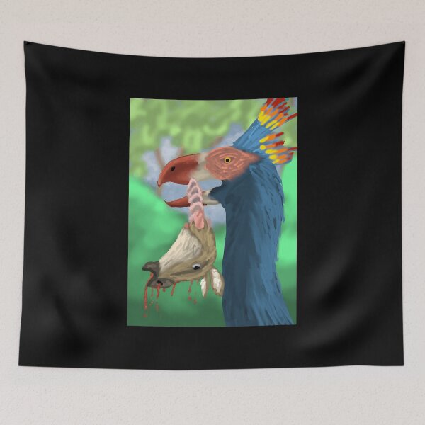 Item preview, Dinosaur Carnivore Eating Prey Illustration designed and sold by Baby-Care.
