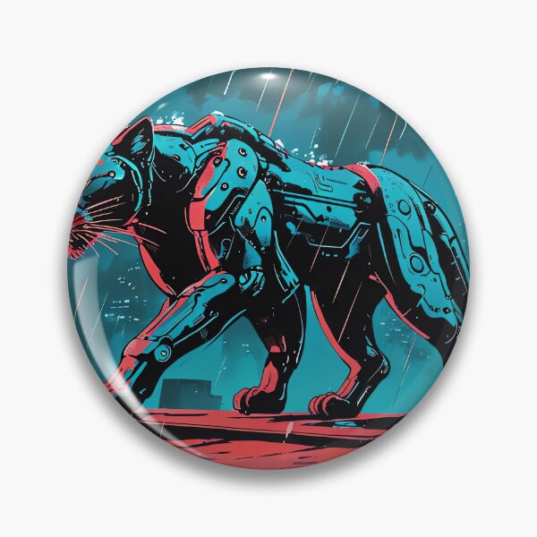 Item preview, Neon Roof Prowler designed and sold by ONYX Pixee.