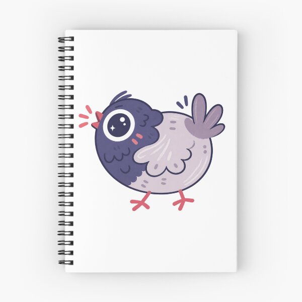 Item preview, Angry Pigeon Illustration Bold and Humorous Urban Bird Design LIMITED EDITION designed and sold by dylovastuff.