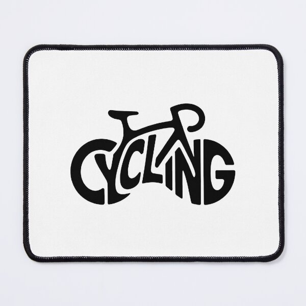 Item preview, Cycling Bike Lettering Road Bike Silhouette designed and sold by LoFizzy.