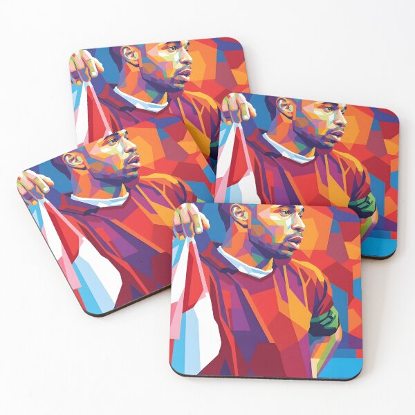 Item preview, Thierry Henry Pop Art designed and sold by Kindcorner.