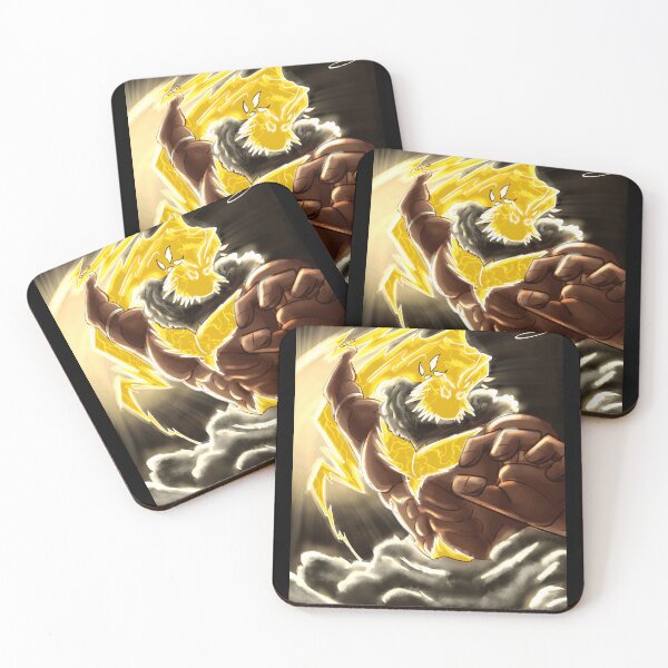 Item preview, Electric Thunder God With Lightning Aura Illustration designed and sold by Baby-Care.