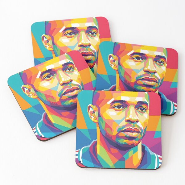 Item preview, Thierry Henry Pop Art designed and sold by Kindcorner.