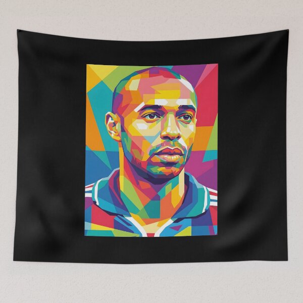 Item preview, Thierry Henry Pop Art designed and sold by Kindcorner.