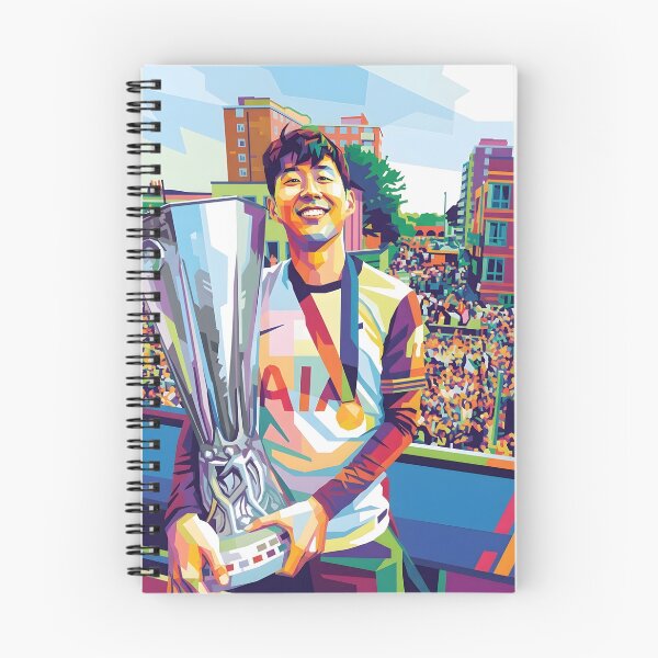 Item preview, son heung min pop art designed and sold by Kindcorner.