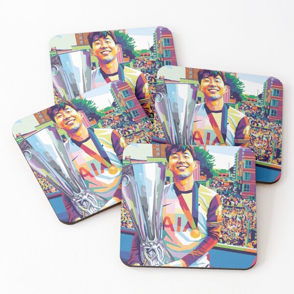 Item preview, son heung min pop art designed and sold by Kindcorner.