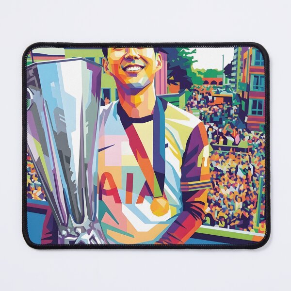 Item preview, son heung min pop art designed and sold by Kindcorner.