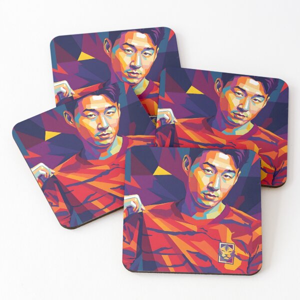 Item preview, son heung min pop art designed and sold by Kindcorner.
