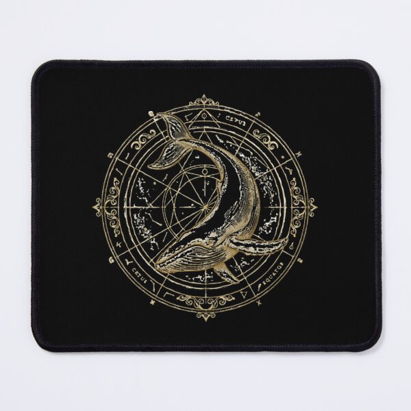 Item preview, Celestial Whale Astrology Chart Vintage Cetus Constellation Astronomy designed and sold by raedattia.