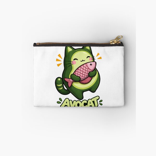 Item preview, Cute Avocado Cat Illustration for Animal and Food Lovers ⭐⭐⭐⭐⭐ designed and sold by dylovastuff.