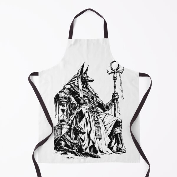 Item preview, Anubis Guardian with Sacred Hourglass designed and sold by bapupa.