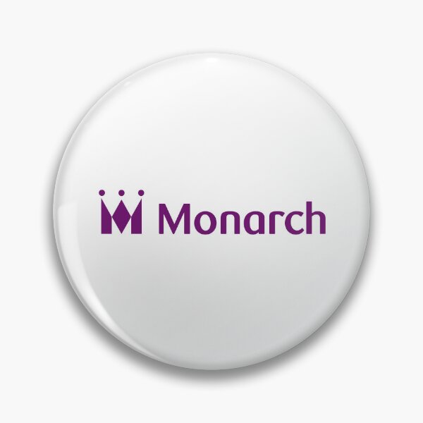 Item preview, Monarch Airlines Logo British Leisure Airline Purple Crown Emblem designed and sold by Yamiactorcollab.