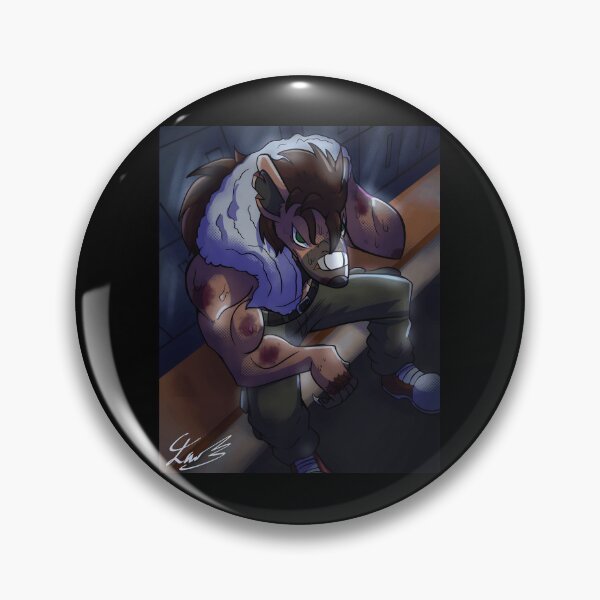 Item preview, Tough Werewolf Sitting in Alley Art designed and sold by Baby-Care.